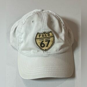 Polo Ralph Lauren Vintage 67’ Highway 67 Front Emblem Embroidered Hat